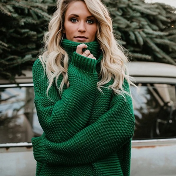 AILEEN Chunky Knit Turtleneck - Picture 3 of 3